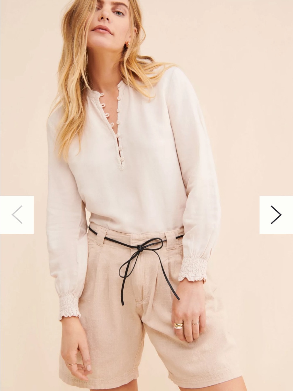 Anthropologie: CLOTH & STONE HALF PLACKET PULLOVER
